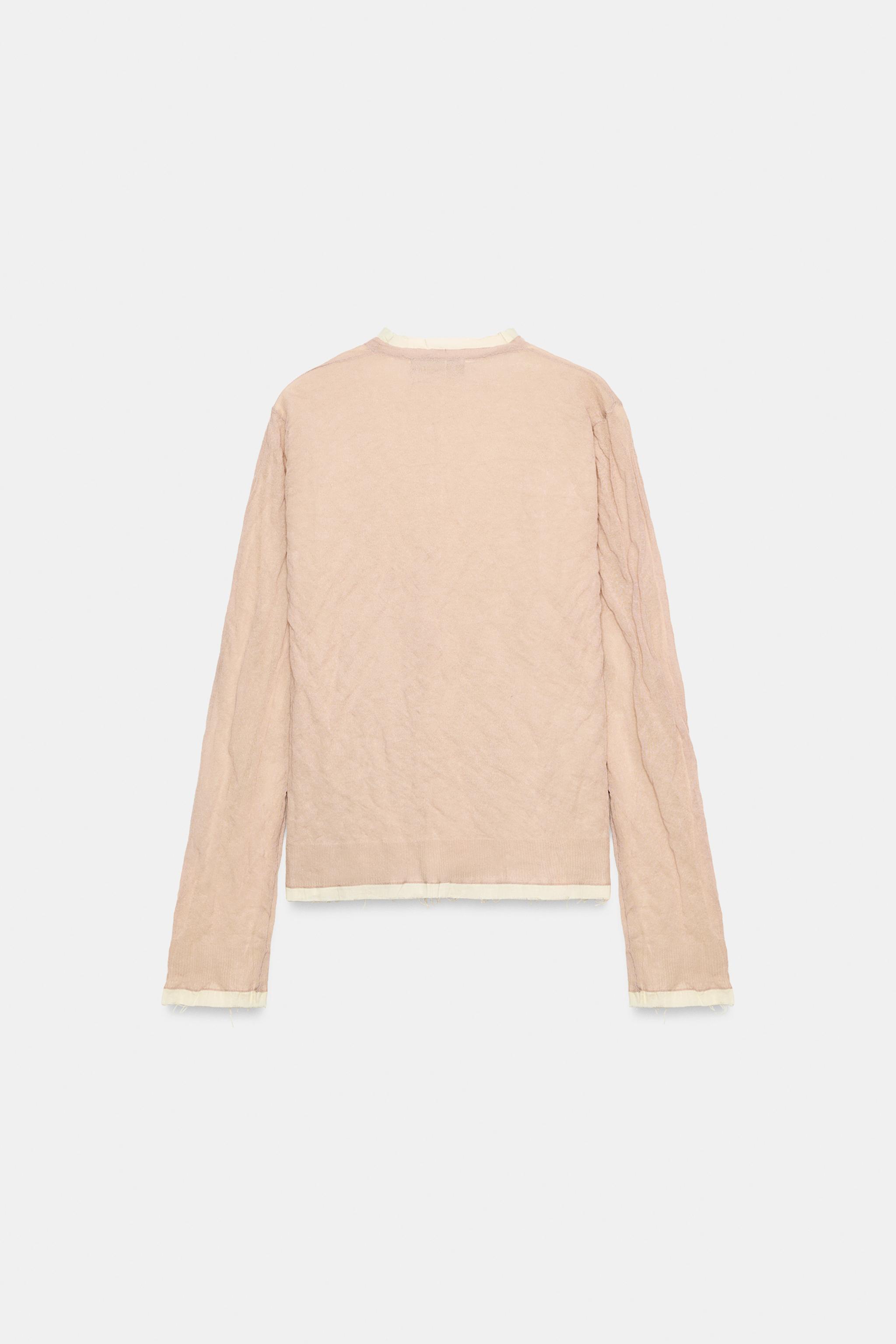 COMBINATION KNIT JACKET WITH BOWS